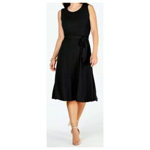 Charter Club Petite Belted Midi Dress